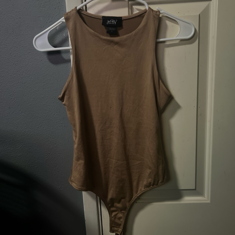 Tan bodysuit